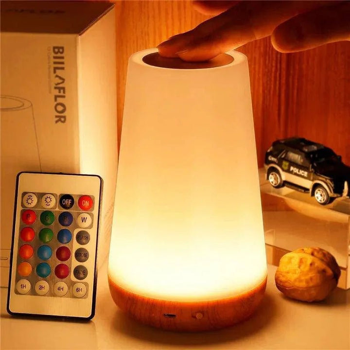 13 Color RGB Night Light, USB Rechargeable - Clokari