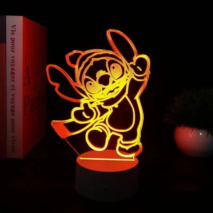 3D Illusion Stitch Light Remote & Touch Lamp - Clokari