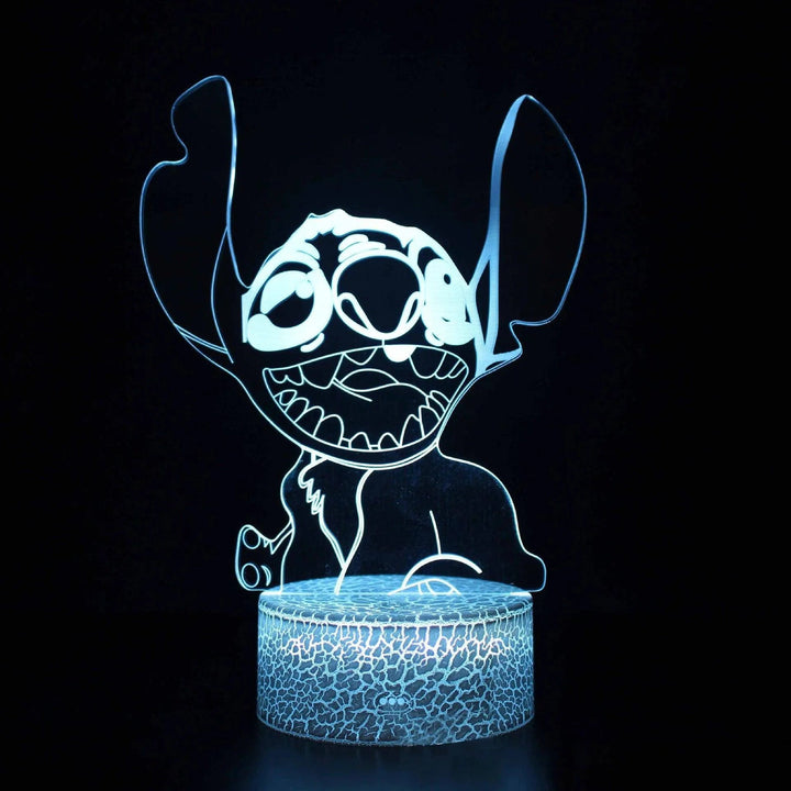 3D Illusion Stitch Light Remote & Touch Lamp - Clokari