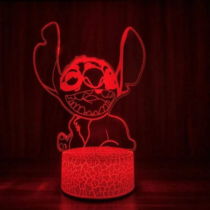 3D Illusion Stitch Light Remote & Touch Lamp - Clokari