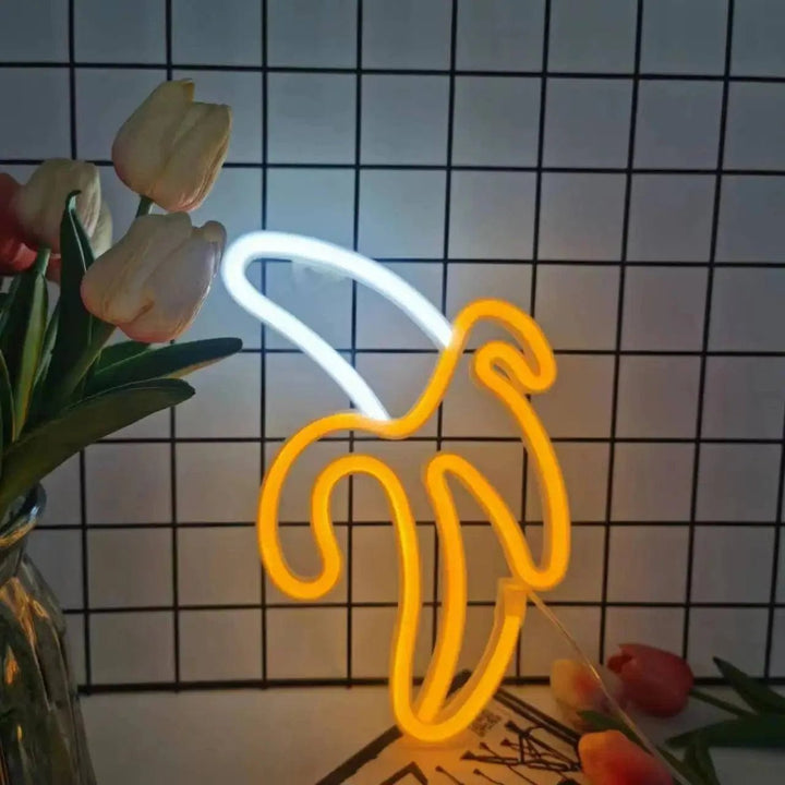 Banana LED Neon Light for Birthday - Clokari