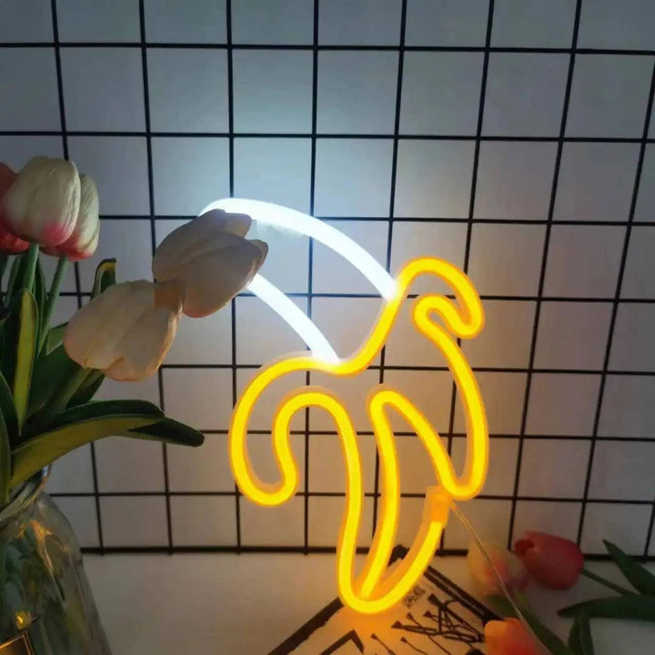 Banana LED Neon Light for Birthday - Clokari