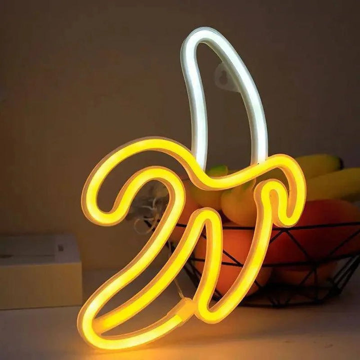 Banana LED Neon Light for Birthday - Clokari