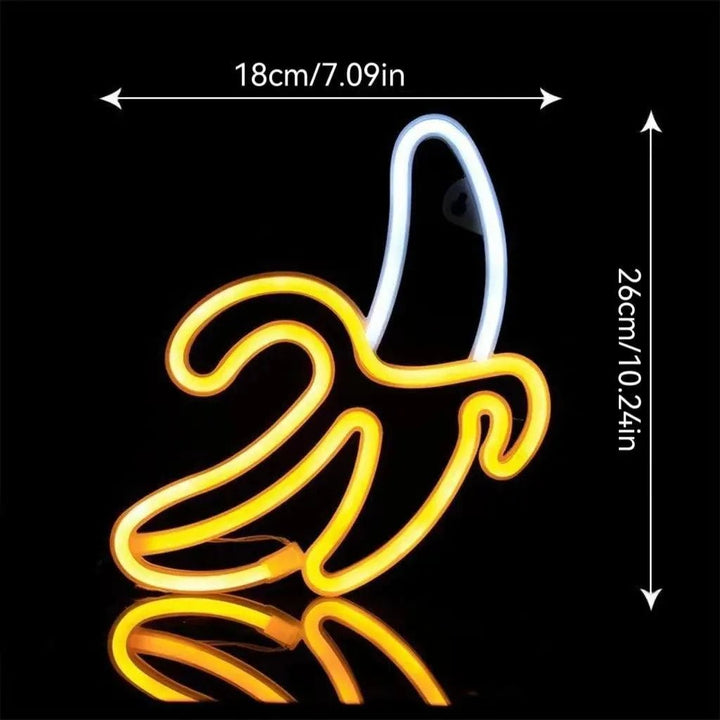 Banana LED Neon Light for Birthday - Clokari