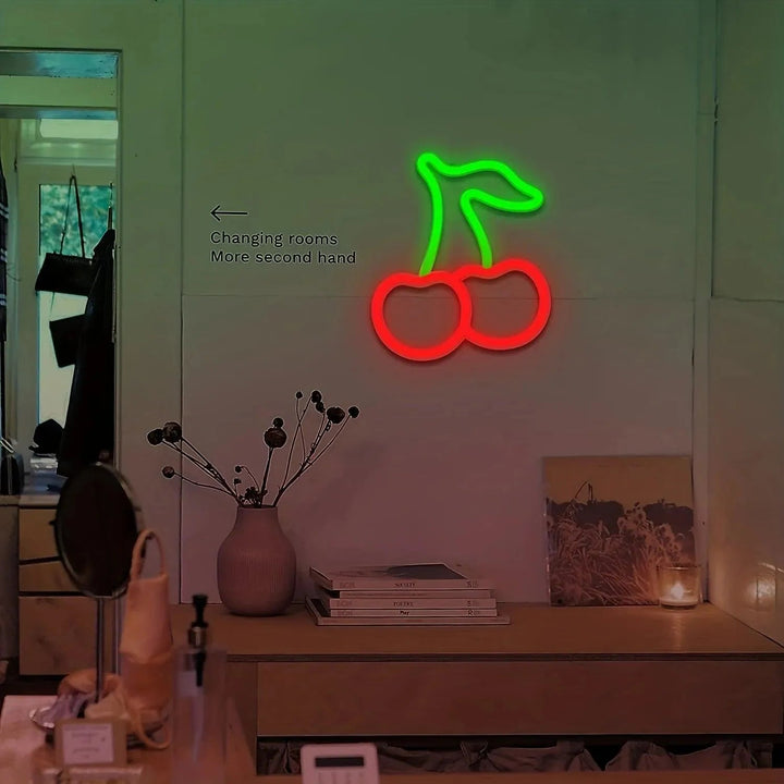 Cherry Neon LED Light - Clokari