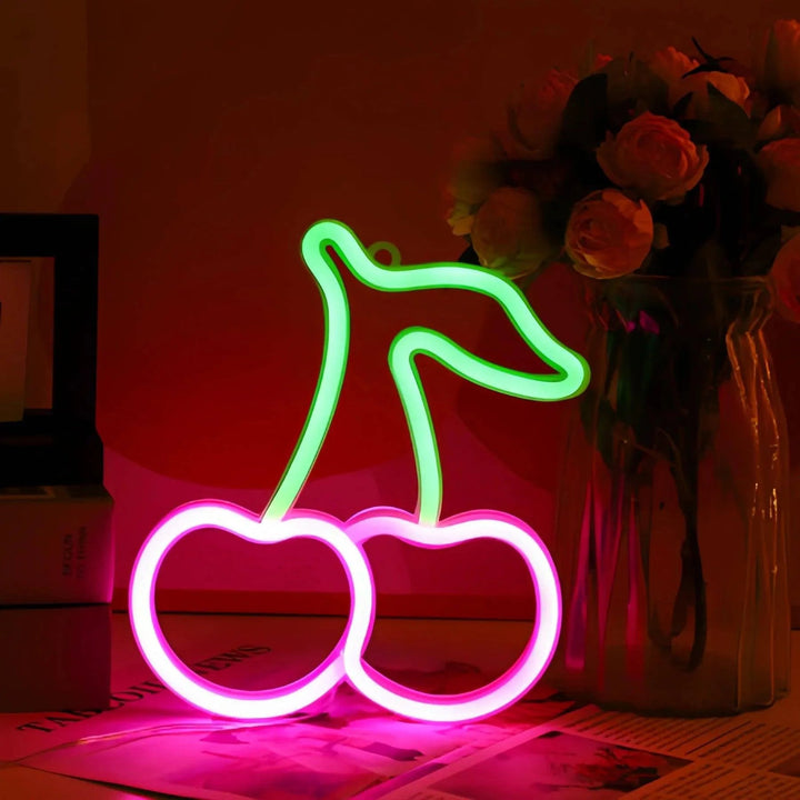 Cherry Neon LED Light - Clokari