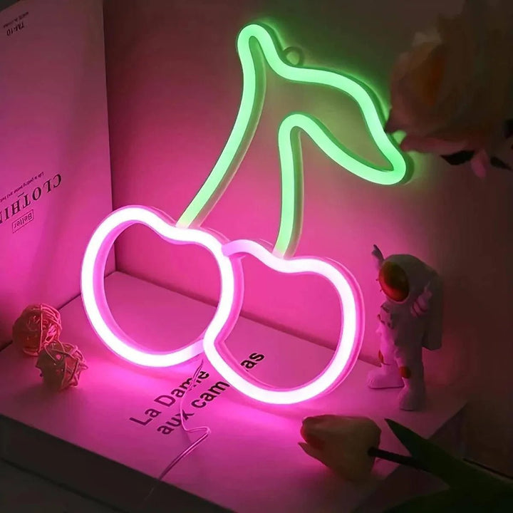 Cherry Neon LED Light - Clokari