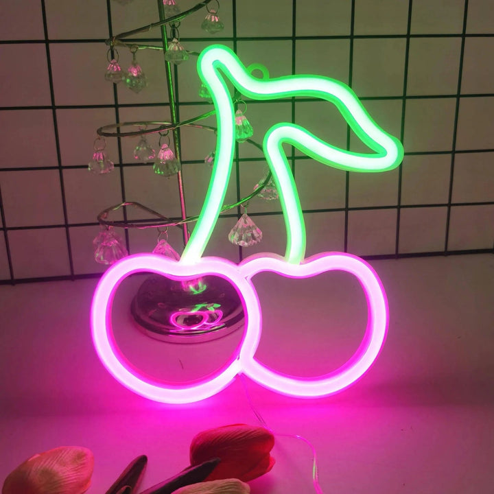 Cherry Neon LED Light - Clokari