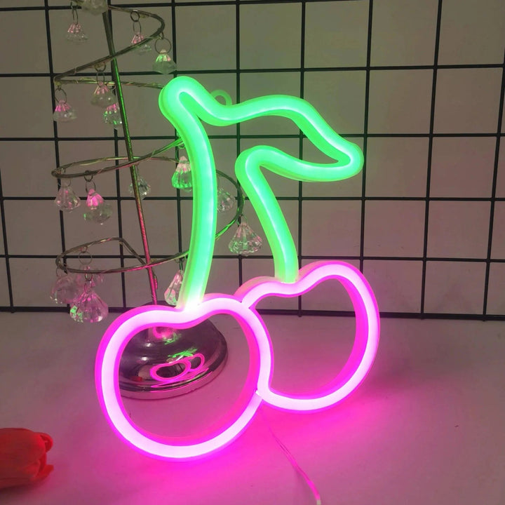 Cherry Neon LED Light - Clokari