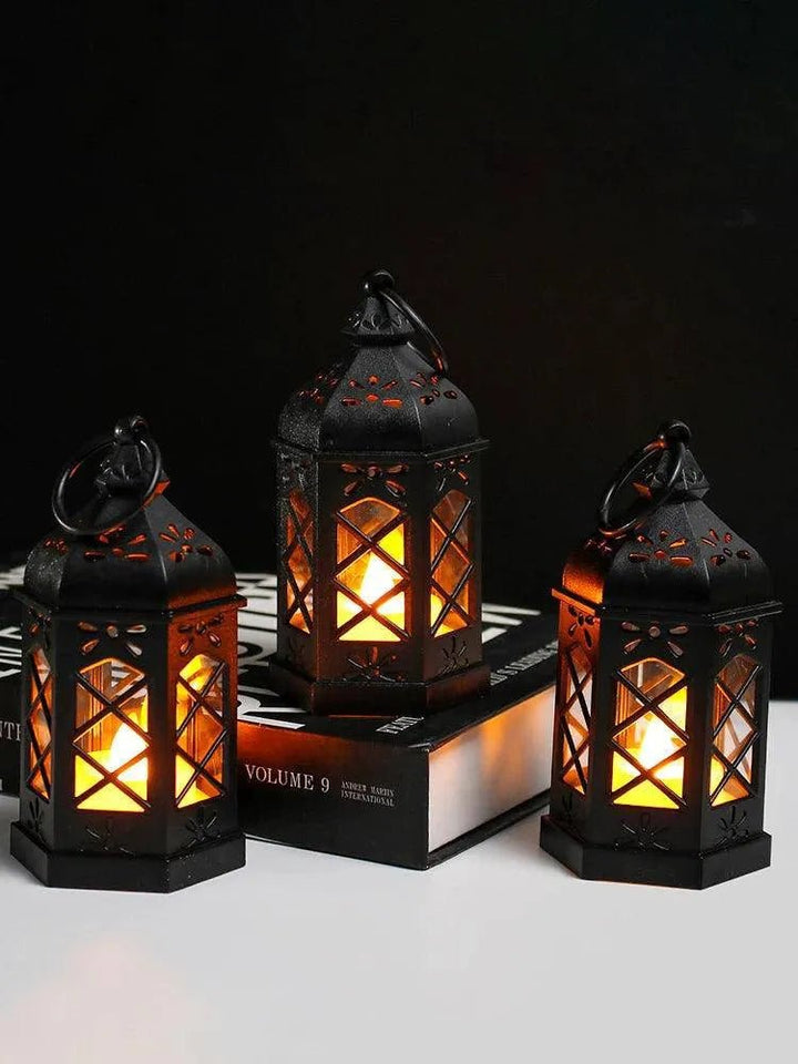 Hexagonal LED Candle Lantern - Clokari