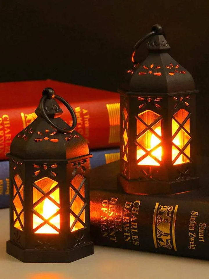 Hexagonal LED Candle Lantern - Clokari