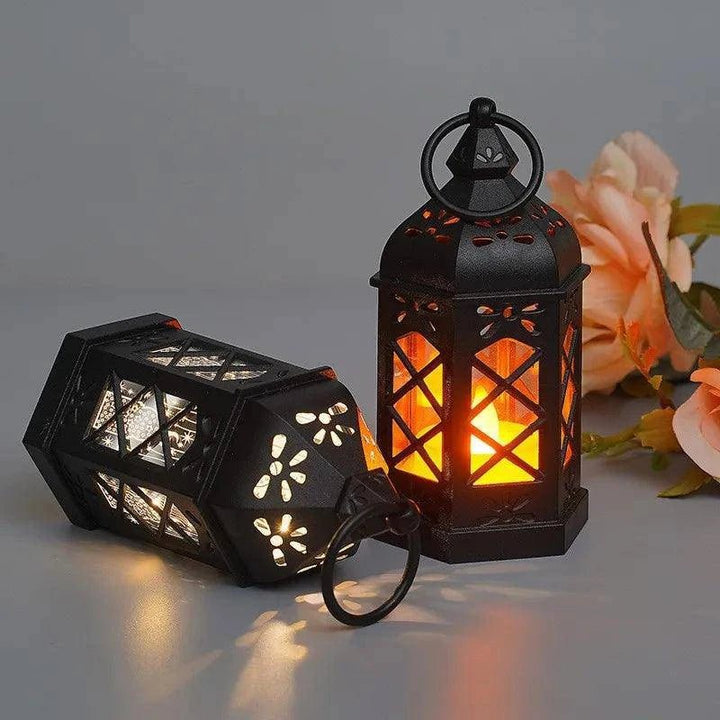 Hexagonal LED Candle Lantern - Clokari