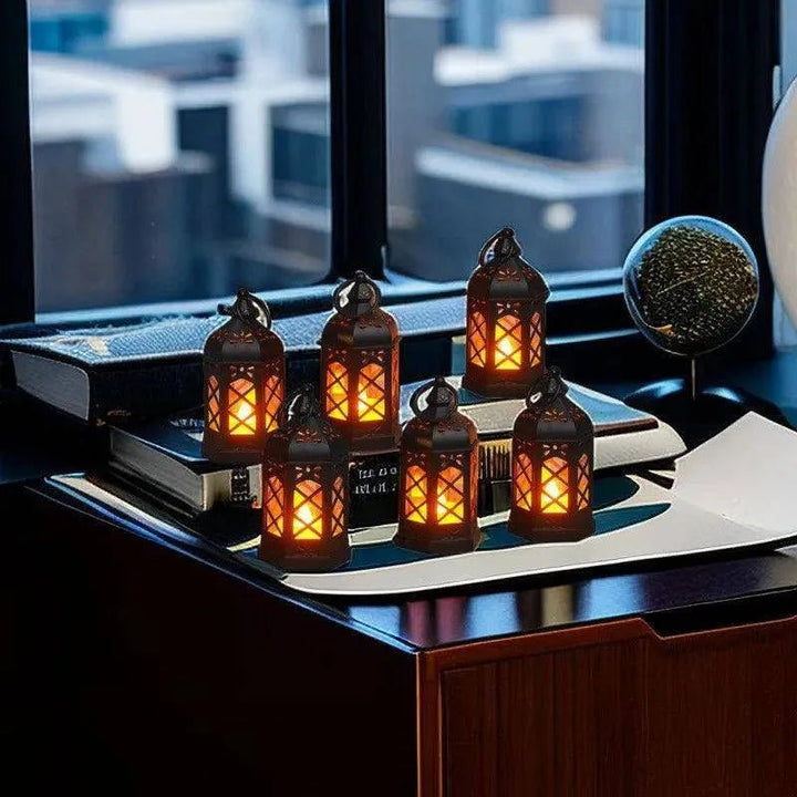 Hexagonal LED Candle Lantern - Clokari