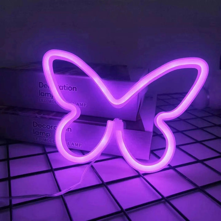 Neon LED Wall Light - Clokari