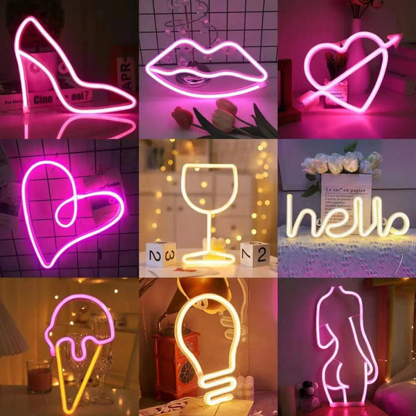 Romantic Neon Light, Perfect for Gifting - Clokari