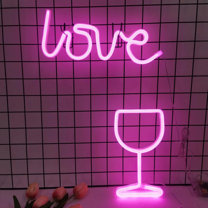 Romantic Neon Light, Perfect for Gifting - Clokari